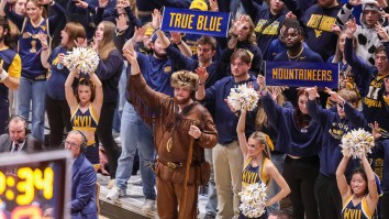 West Virginia Basketball Fans Defy NCAA Ban On ‘Country Roads’ To Avoid Bogus Fine From Superfluous Rule