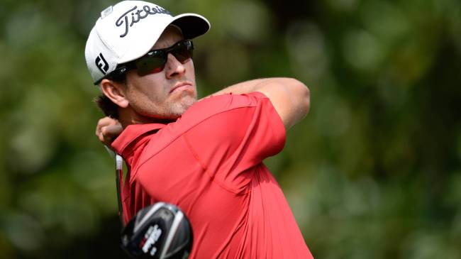 Adam Scott at The Masters in 2013