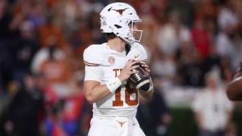 Arch Manning’s Habit Of Patting The Football Before Throws Reignites Debate On NFL Viability