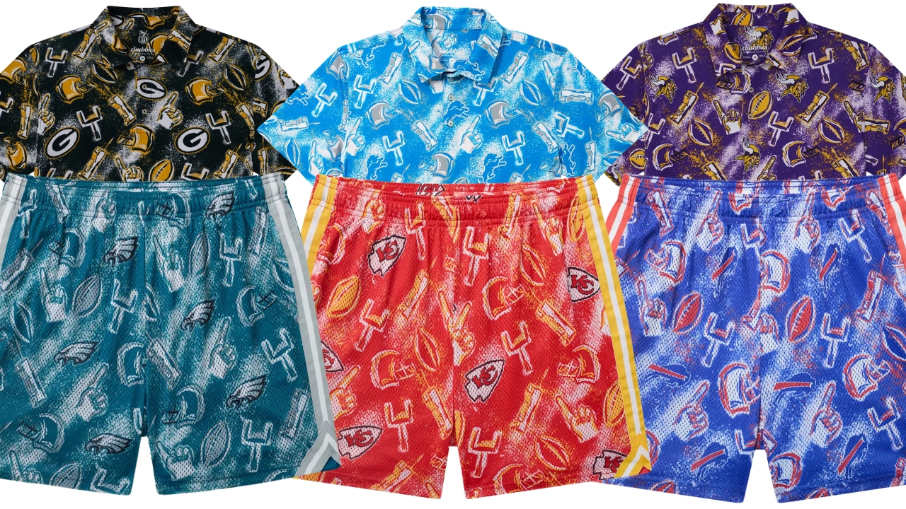 Chubbies Releases NFL-Themed Shorts and Polos