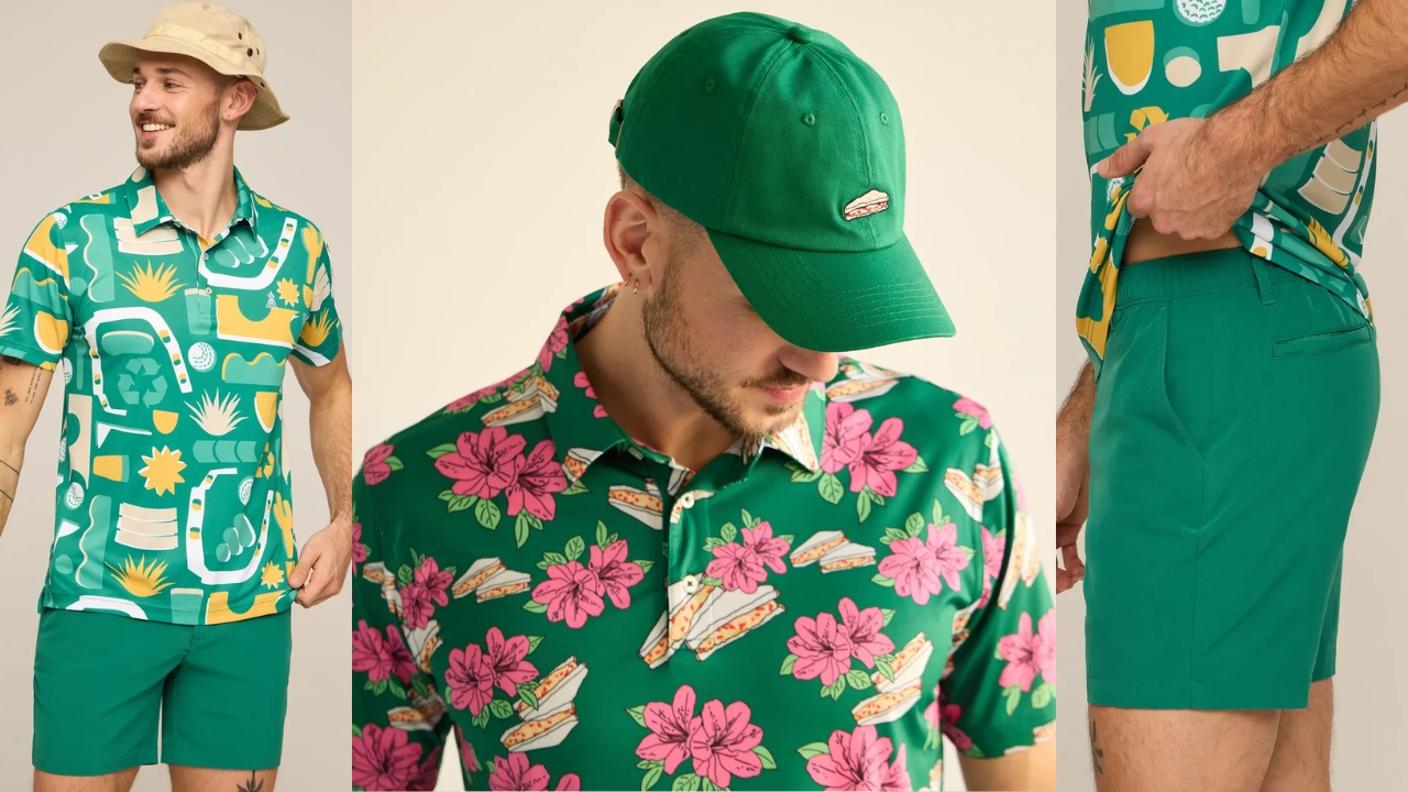 Chubbies Patrons Golf Collections for The Masters