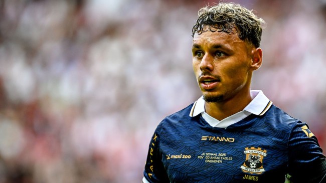 Dean James Dutch Eredivisie Soccer Go Ahead Eagles