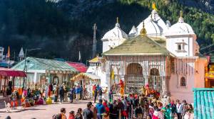 Gangotri Hindu temple in India
