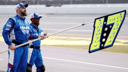 Jason Kelce Wins NASCAR Race As Member Of Pit Crew For Hendrick Motorsports