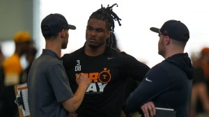 Jermod McCoy Tennessee Volunteers Pre NFL Draft workout