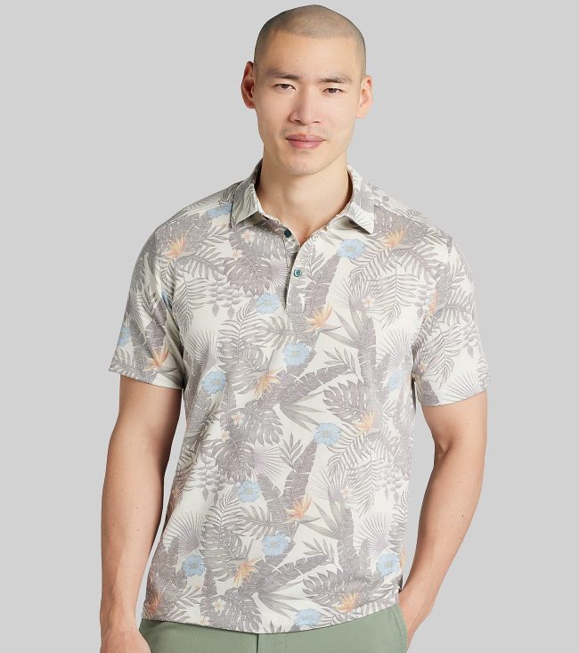 Joseph Abboud Tropical Print Resort Polo on sale at Men's Wearhouse