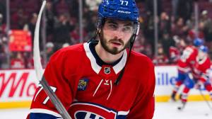 Canadiens forward Kirby Dach