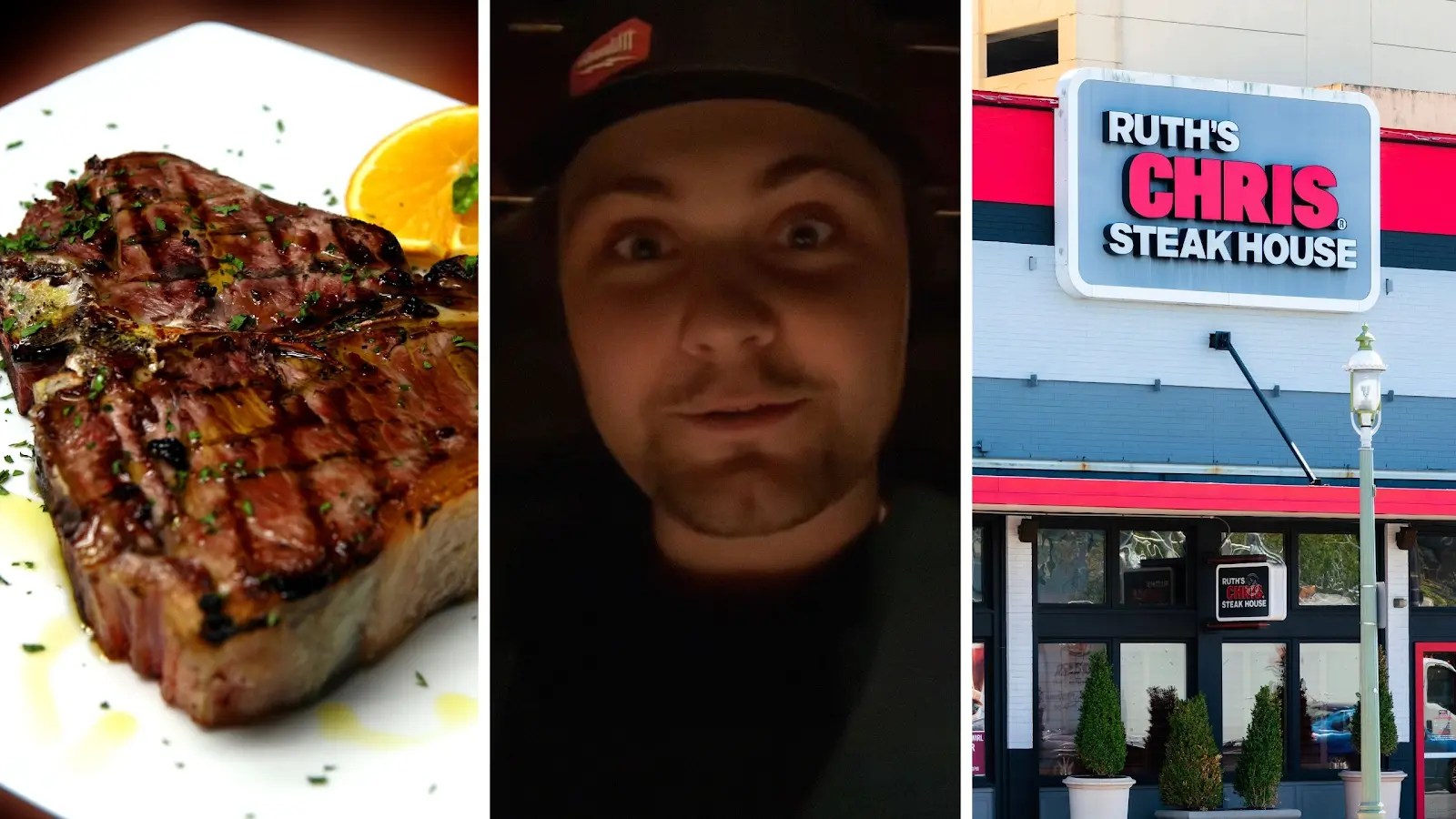 Man Goes To Ruth's Chris At Niagara Falls