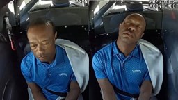 Video Shows Tiger Woods Struggling To Stay Awake Inside Police Car During Florida DUI Arrest