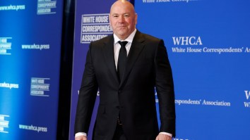 Dana White Appeared To Be Having The Time Of His Life Amid Chaos During Shooting At White House Correspondents’ Dinner