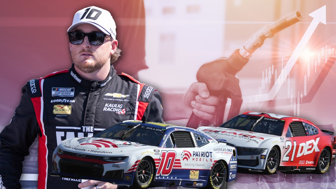 NASCAR Gas prices expensive cost kaulig racing truck series