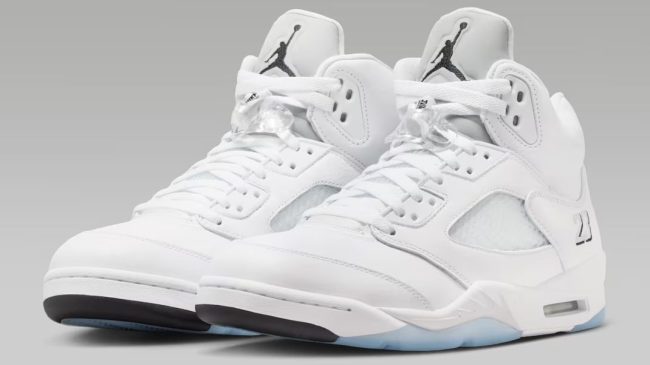 Nike Air Jordan 5 Retro OG "White Metallic"
