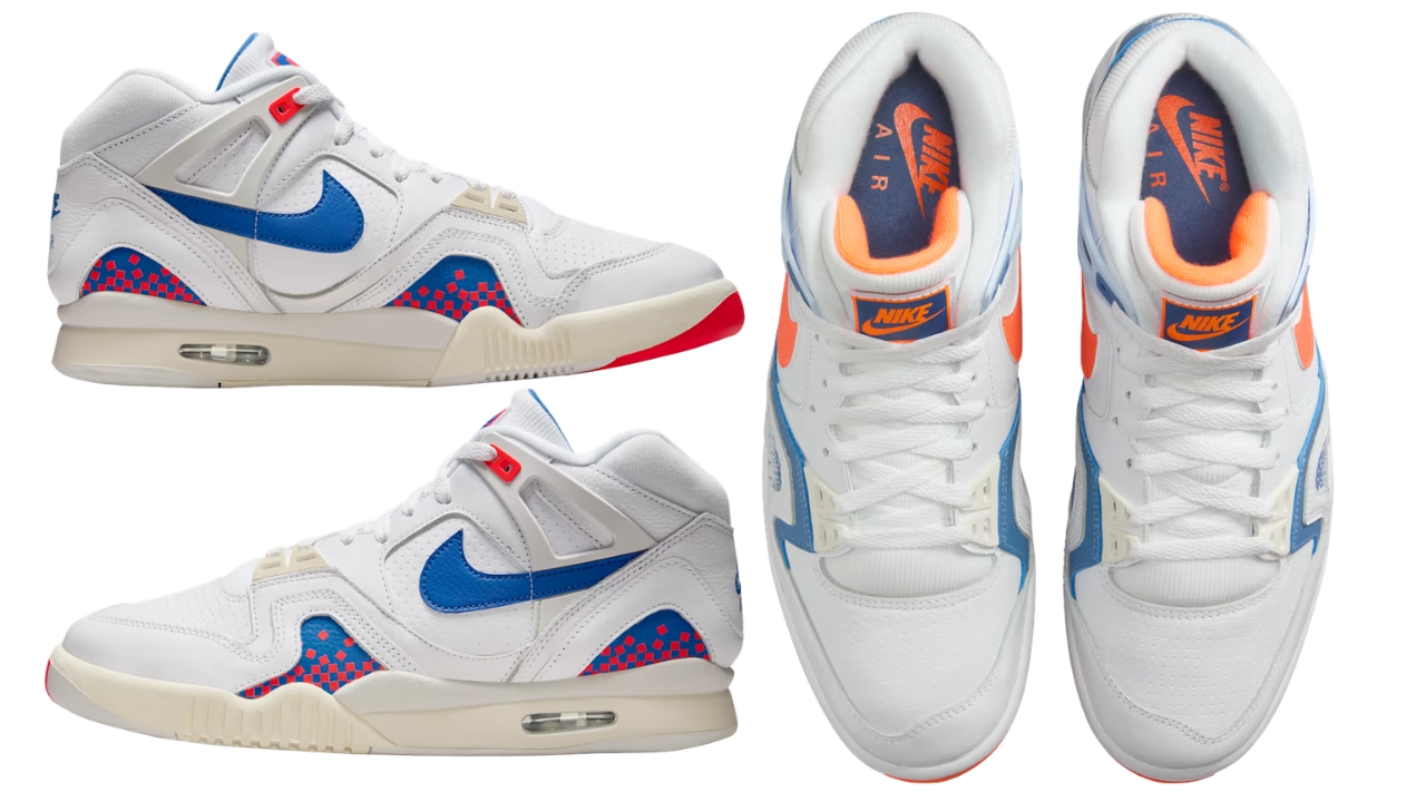 These New Nike Air Tech Challenge 2 Shoes Are An Absolute Gem Of A 90s Throwback