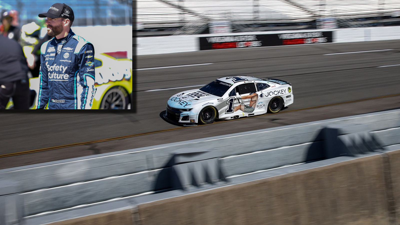 NASCAR racer Ross Chastain