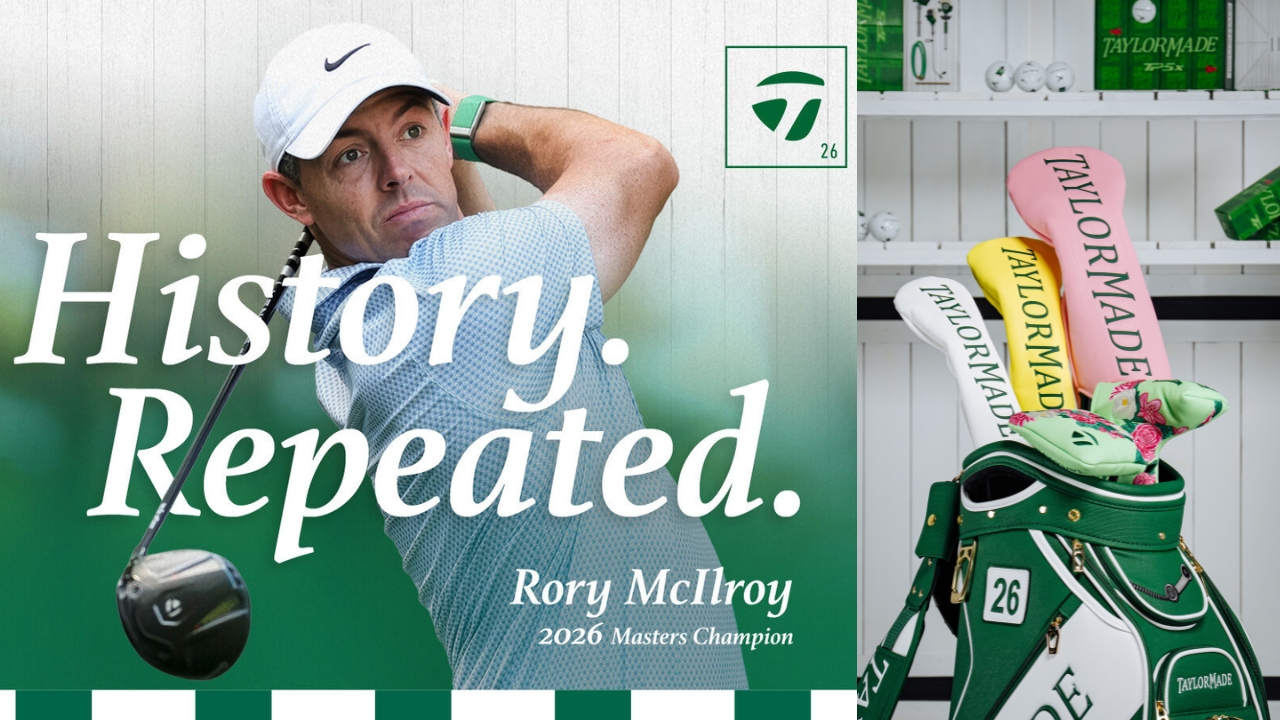 What Was In Rory McIlroy’s Bag At The Masters? Find Out (And Get It For Yourself) At TaylorMade Golf