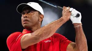 Tiger Woods at TGL event