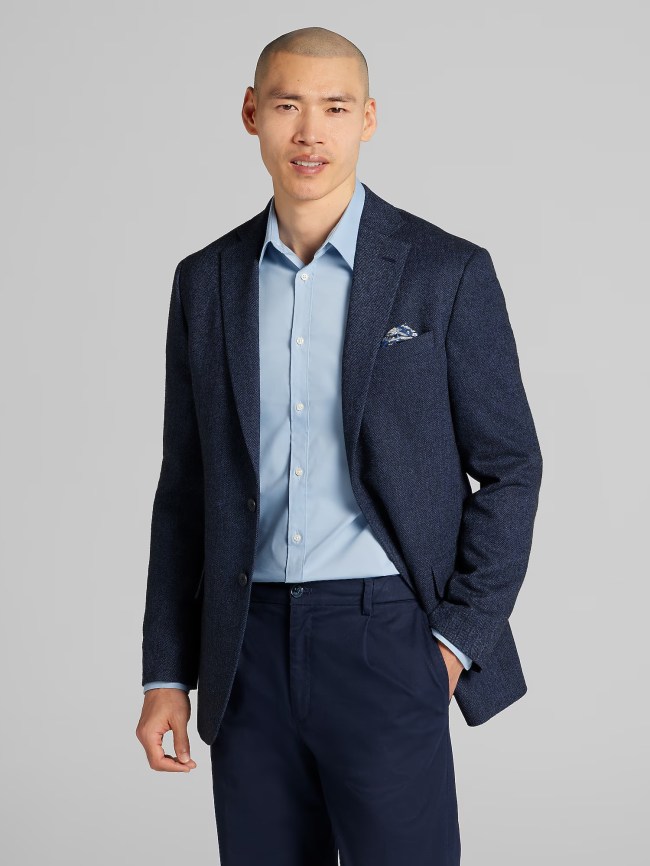 Wilke-Rodriguez Herringbone Jacket on sale from Men's Wearhouse