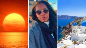 Woman Flies Into Santorini. Uh, Why Is The Sky Red?: ‘I Would Start To Repent IMMEDIATELY’