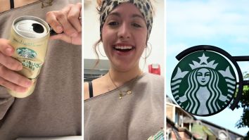 Woman Tastes Something Off With Her Starbucks Canned Drink, So She Decides To Cut It Open—And Traumatizes The Internet: ‘AND YOU DRANK HALF OF IT’