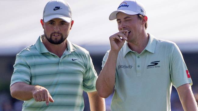 Alex and Matt Fitzpatrick at Zurich Classic
