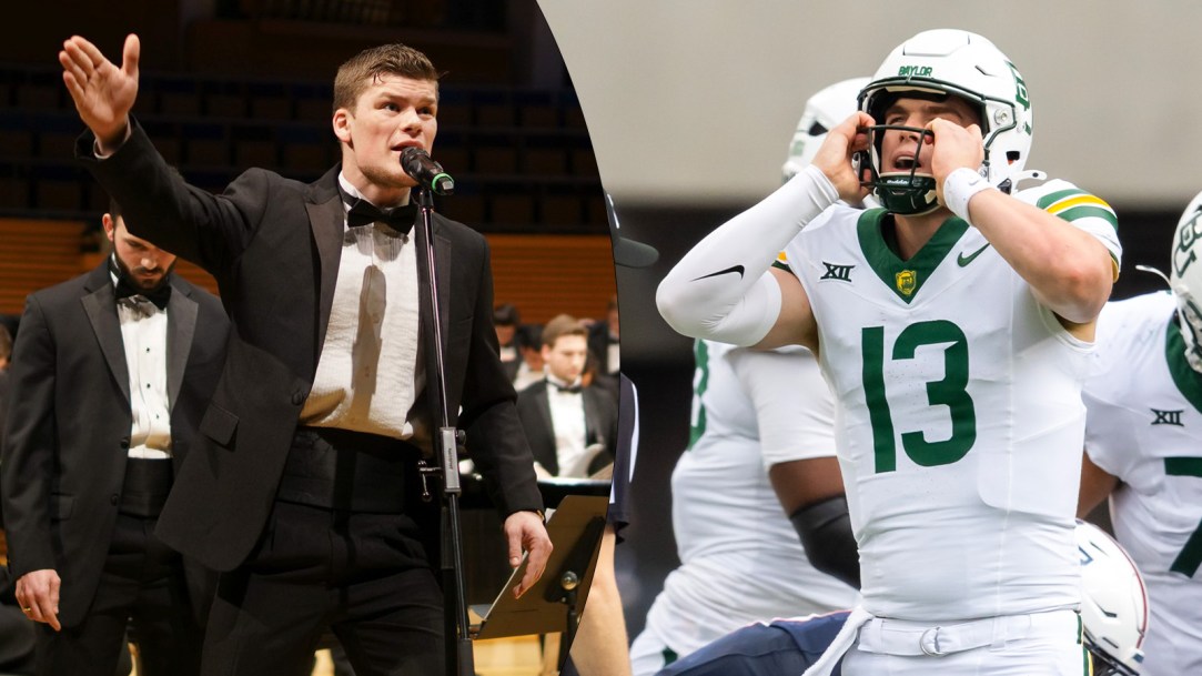 Baylor Men's Choir Instagram followers popularity basketball football athletics