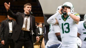 Baylor Men's Choir Instagram followers popularity basketball football athletics