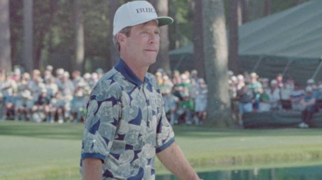 Ben Crenshaw at The Masters in 1995
