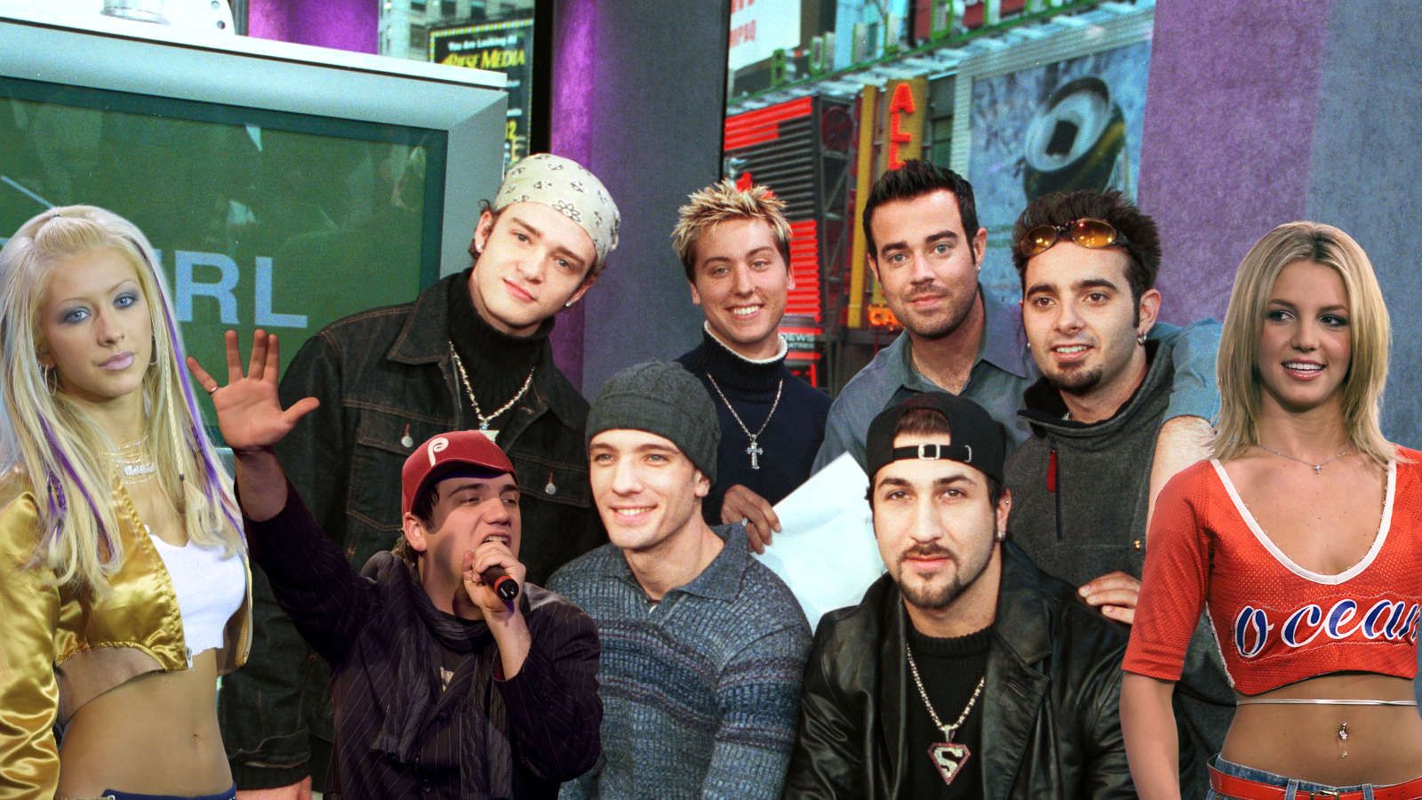 best of MTV TRL music artists and guests in the year 2000