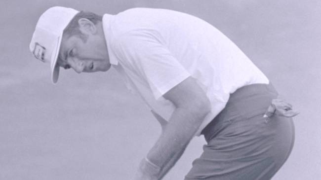 Billy Casper at The Masters in 1970