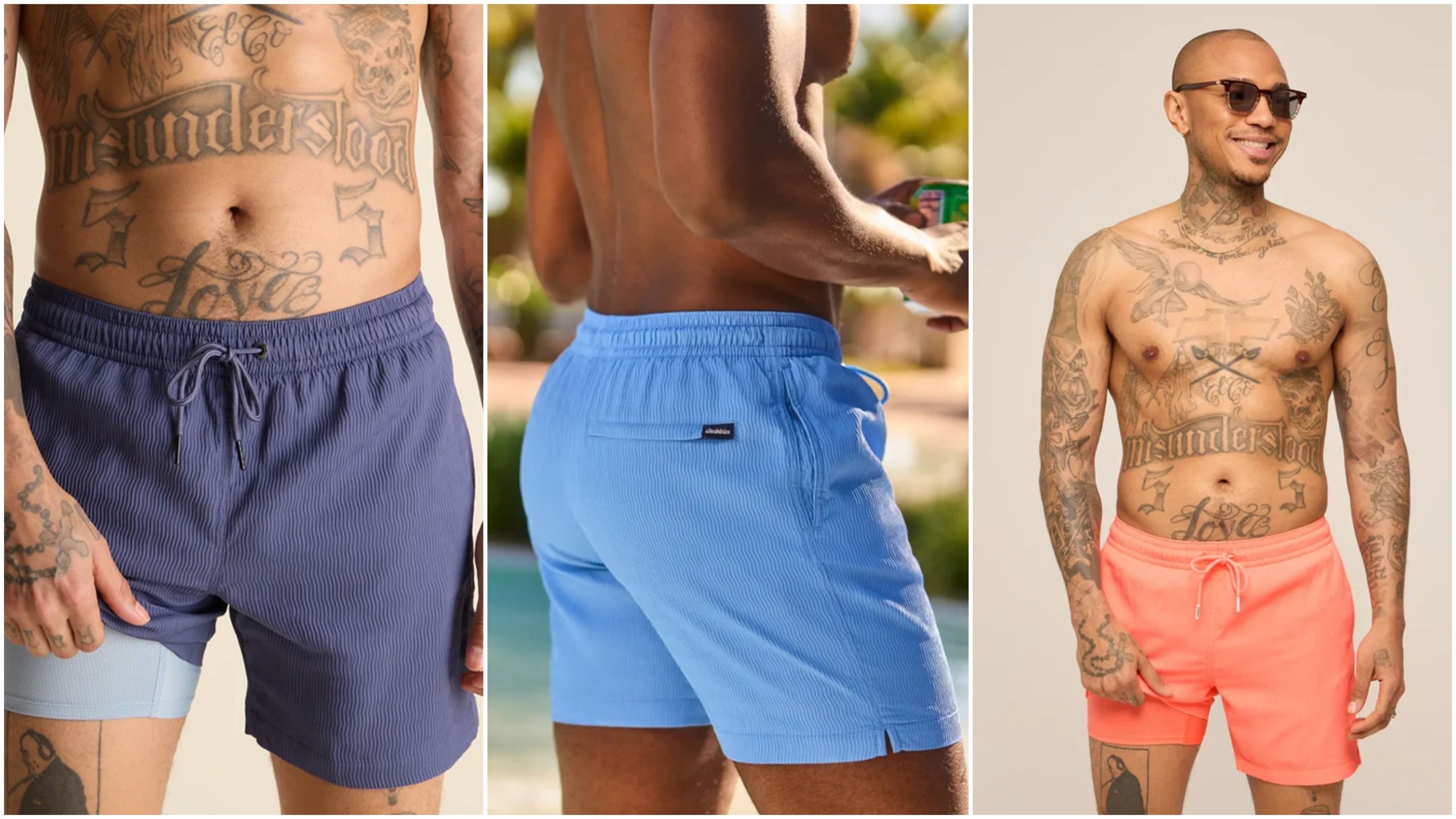 Chubbies Introduces Textured Swim Trunks For The Summer - BroBible
