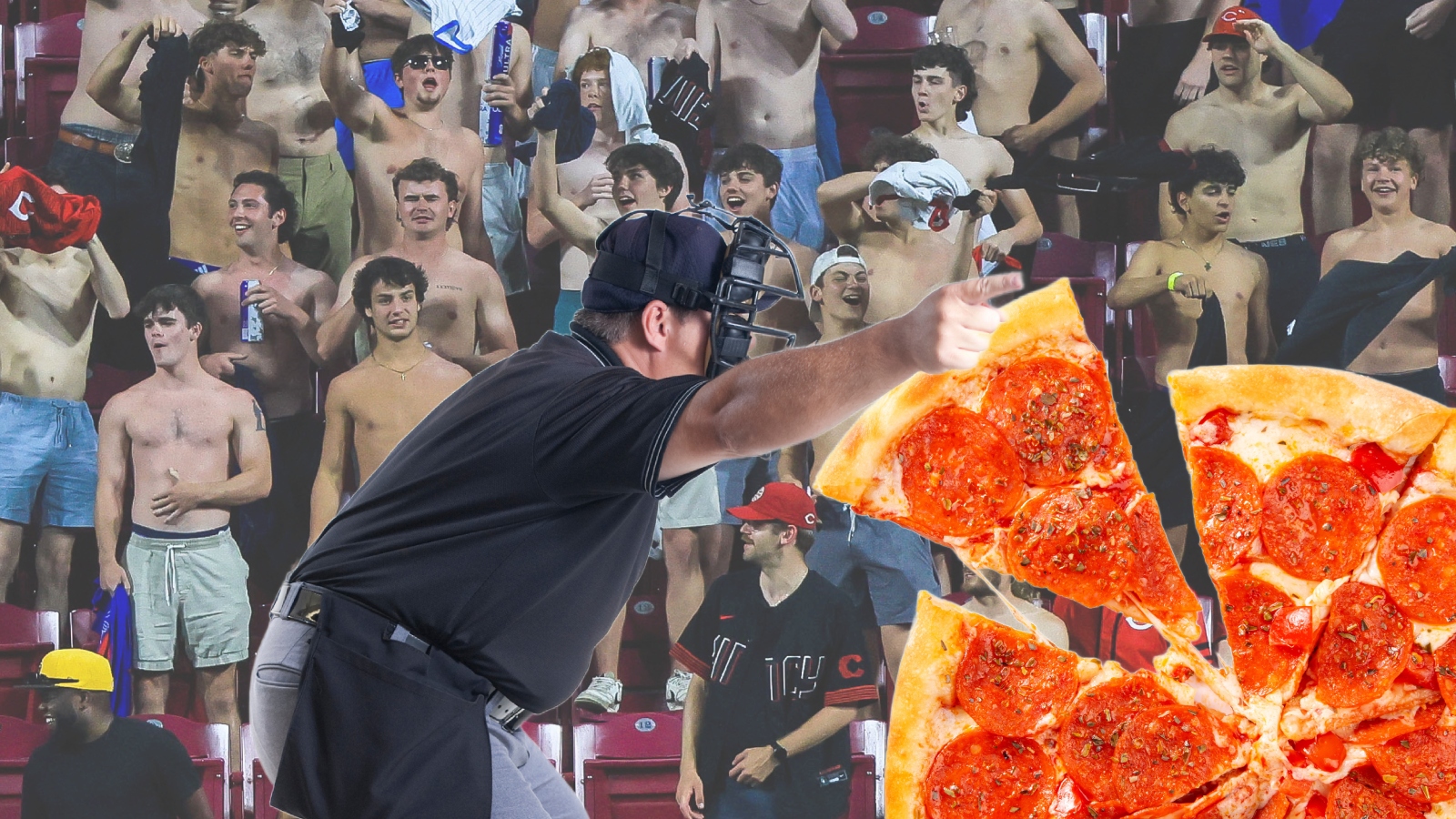 Electric ABS Challenge Triggers Cincinnati Reds Pizza Giveaway Sending Crowd Into Frenzy