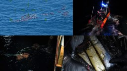 US Coast Guard Seizes $33 Million Worth Of Cocaine That Was Tossed Into The Pacific Ocean