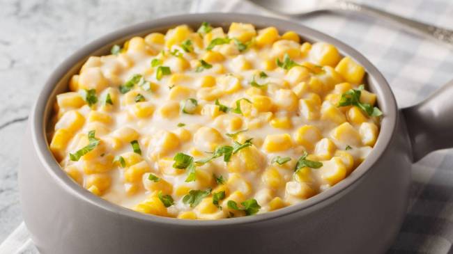 Creamed corn