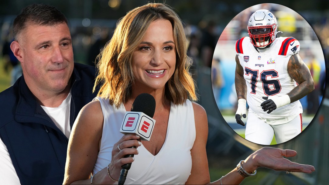 Dianna Russini Mike Vrabel Morgan Moses New England Patriots Tampering