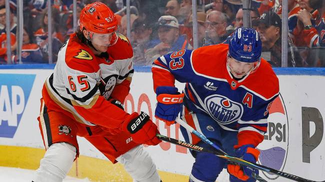 Ducks vs Oilers in Stanley Cup Playoffs