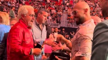 Guy Fieri Releases Statement After Being Ripped For Hanging Out With Andrew Tate At UFC 327