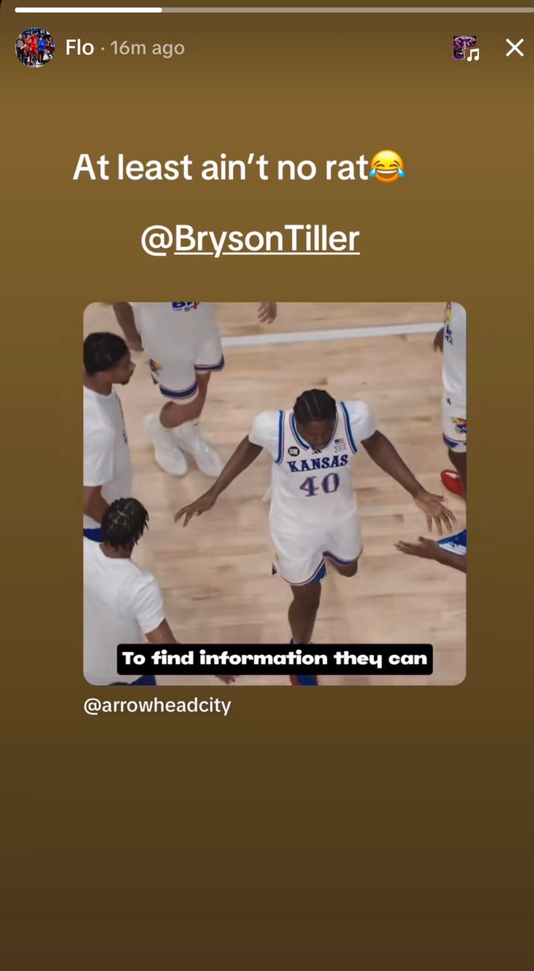 Flory Bidunga Bryson Tiller Rat