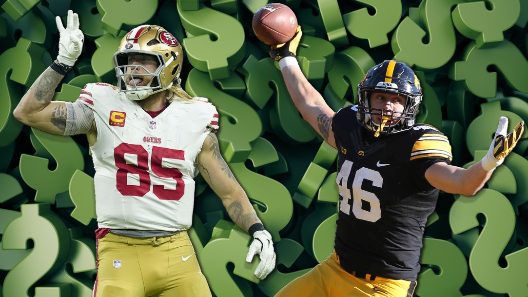 George Kittle NIL money advice college football players wealth NFL