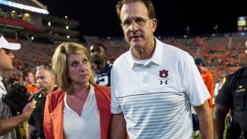 Gus Malzahn’s Wife Shows Downside Of Marrying A Football Coach With One Look