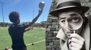 Vince Mosley High School Football Quarterback ai video real throw highlights