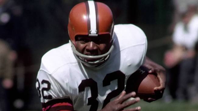 Browns FB Jim Brown