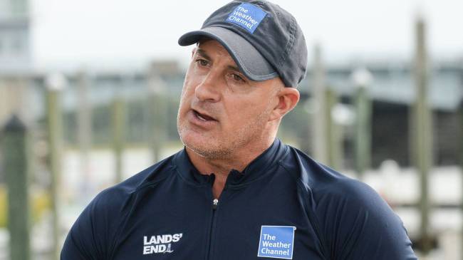 Weather Channel meteorologist Jim Cantore