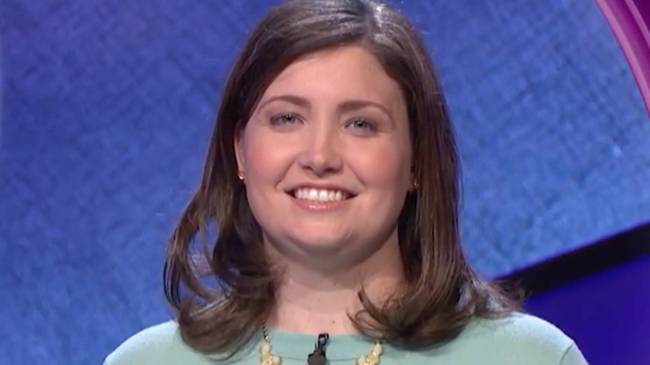 Jeopardy contestant Julia Collins