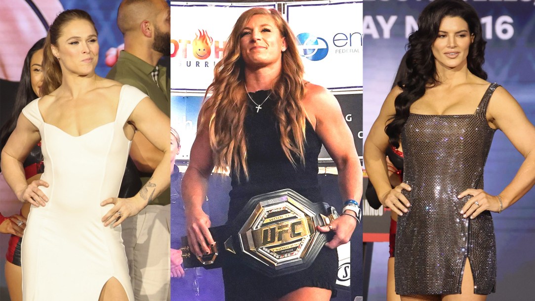 kayla-harrison-ronda-rousey-gina-carano