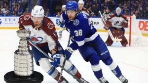 Tampa Bay Lightning and Colorado Avalanche chasing the Stanley Cup trophy