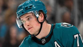 Macklin Celebrini Catches Heat For Underage Drinking After Horrible Keg Stand At Boston Marathon Party Goes Viral