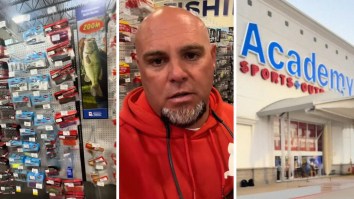 Mississippi Man Goes To Academy. Then He Notices Something Strange About How They Laid Out The Fishing Equipment