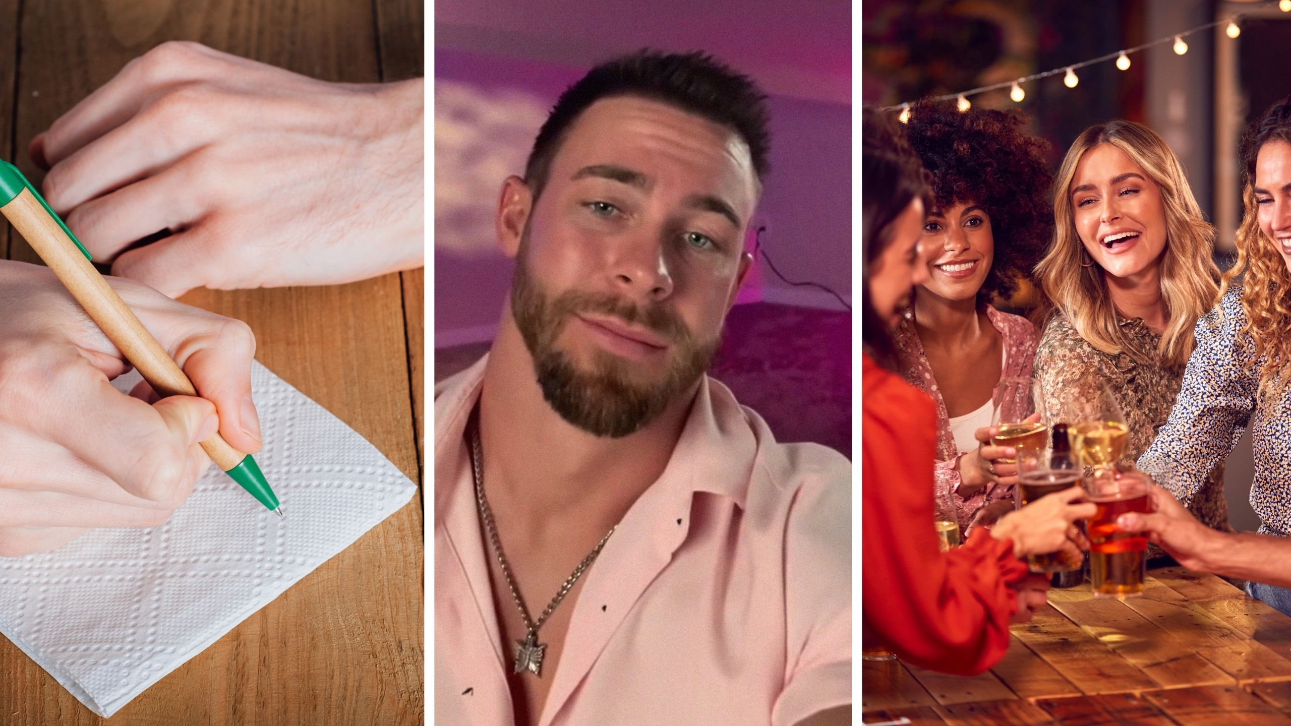 Ohio man has bartender send a ‘gorgeous’ woman a note. Then she sends one back