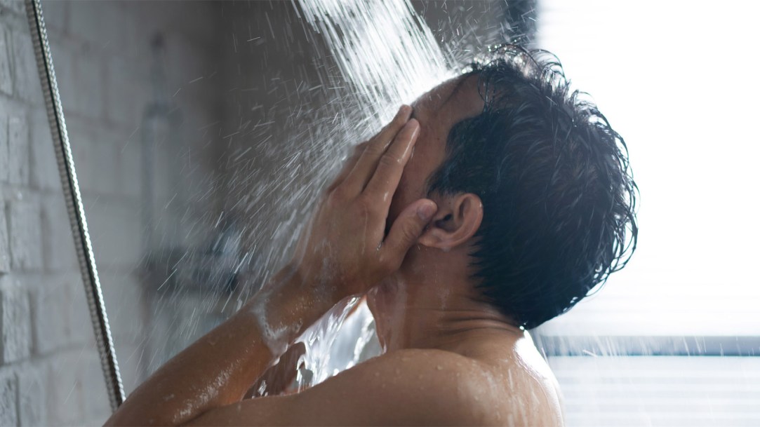 man-in-shower