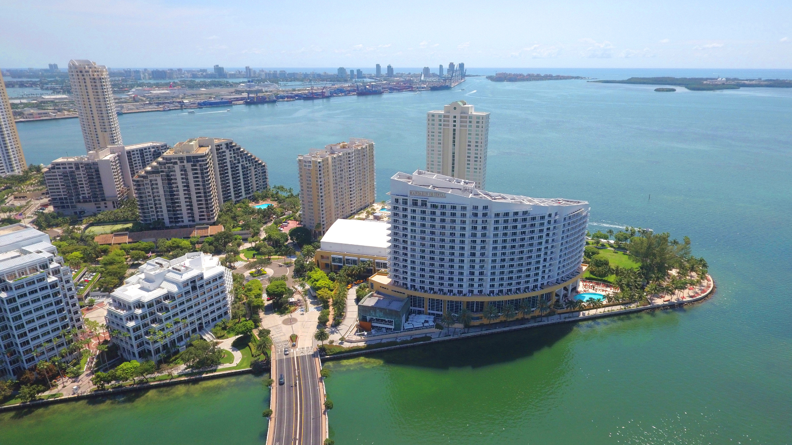 the former Mandarin Oriental Hotel in Miami